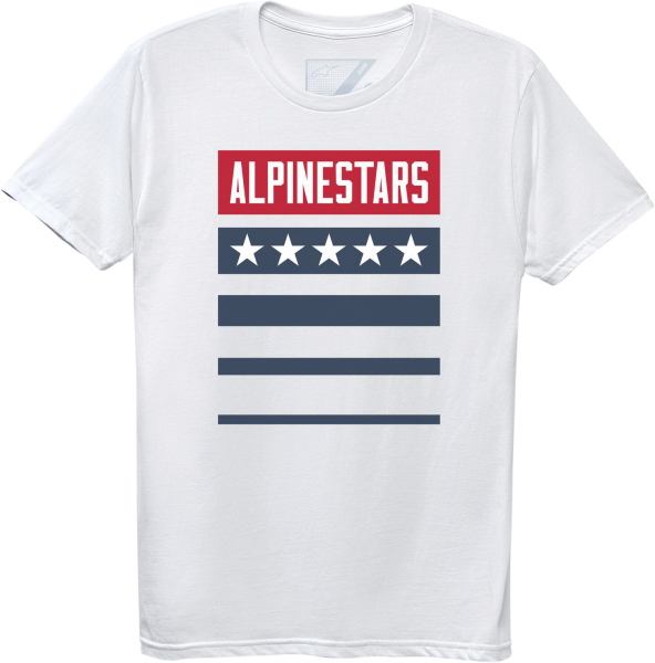 ALPINESTARS - NATIONAL TEE WHITE 2X - Image 1