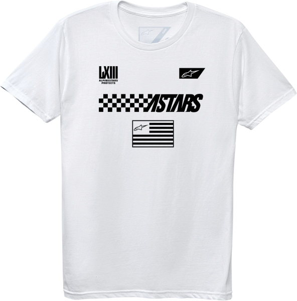 ALPINESTARS - FRONT TEE WHITE 2X - Image 1