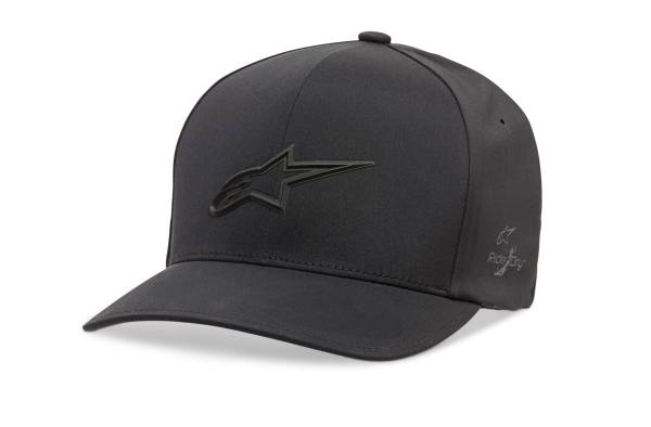 ALPINESTARS - AGELESS DELTA CURVE BILL HAT BLACK LG/XL - Image 1