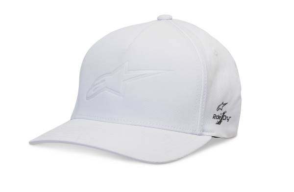 ALPINESTARS - AGELESS DEBOSS TECH HAT WHITE LG/XL - Image 1