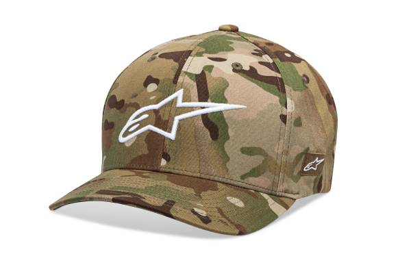 ALPINESTARS - AGELESS CAMO HAT GREEN/WHITE LG/XL - Image 1