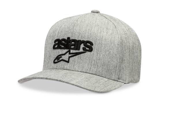 ALPINESTARS - HERITAGE BLAZE HAT GREY/BLACK LG/XL - Image 1