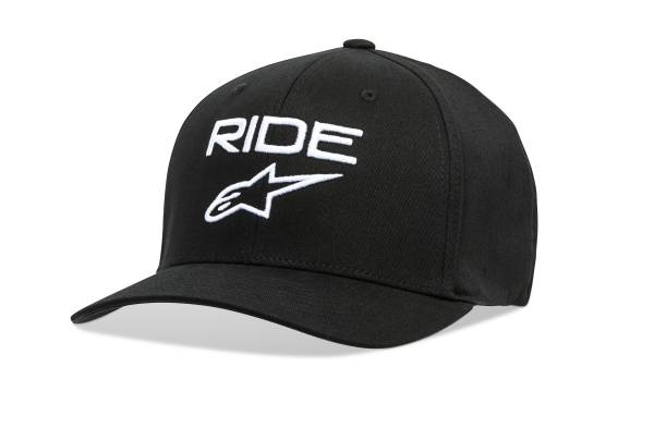 ALPINESTARS - RIDE 2.0 HAT BLACK/WHITE LG/XL - Image 1