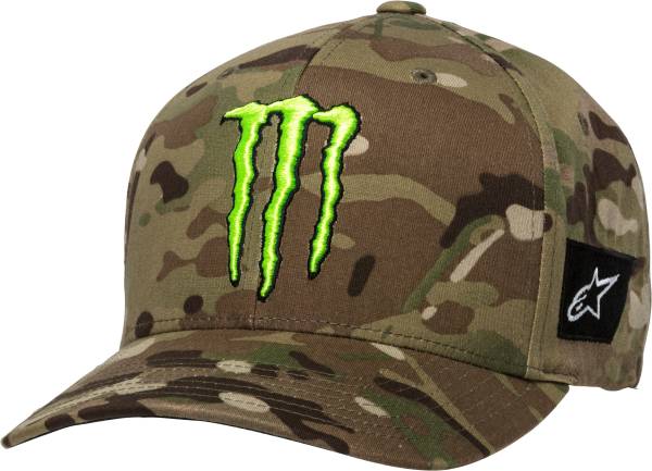 ALPINESTARS - MONSTER MULTICAMO HAT GREEN LG/XL - Image 1