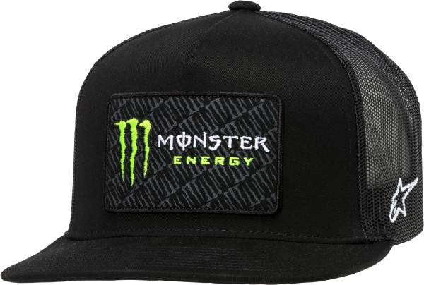 ALPINESTARS - MONSTER CHAMP TRUCKER HAT BLACK/BLACK - Image 1