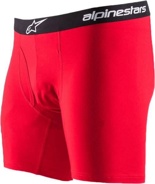 ALPINESTARS - COTTON BRIEF RED LG - Image 1