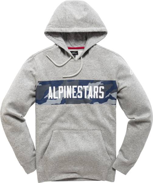 ALPINESTARS - BLAST PULLOVER HOODIE GREY HEATHER 2X - Image 1