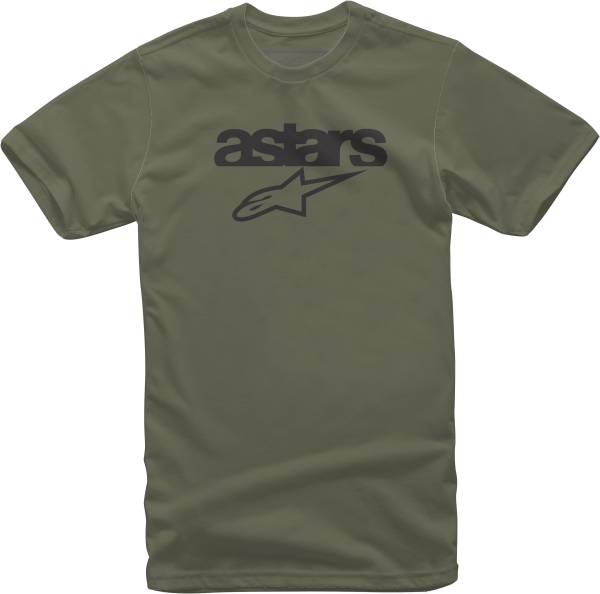 ALPINESTARS - HERITAGE BLAZE TEE MILITARY 2X - Image 1