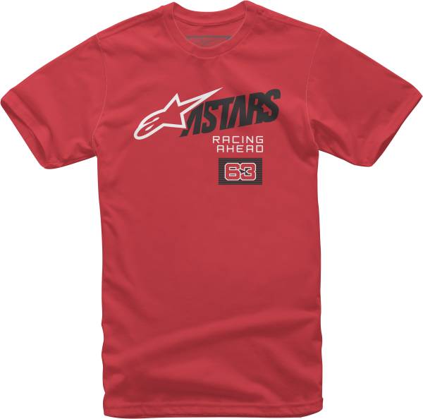 ALPINESTARS - TITLE TEE RED 2X - Image 1