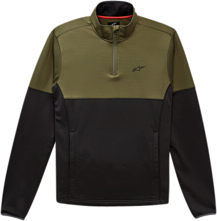 ALPINESTARS - MISSION MIDLAYER TOP MILITARY/BLACK 2X - Image 1