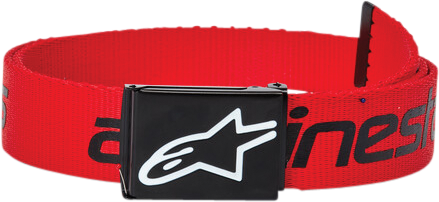 ALPINESTARS - LINEAR WEB BELT RED/BLACK - Image 1