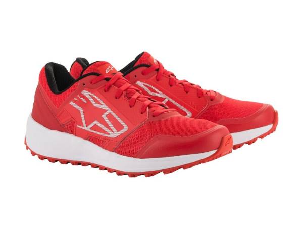 ALPINESTARS - META TRAIL SHOE RED/WHITE SZ 08 - Image 1