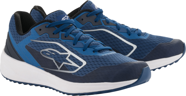 ALPINESTARS - META ROAD SHOE BLUE/WHITE 8 - Image 1