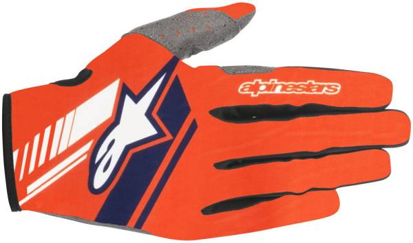 ALPINESTARS - NEO GLOVES ORANGE/BLUE 2X - Image 1