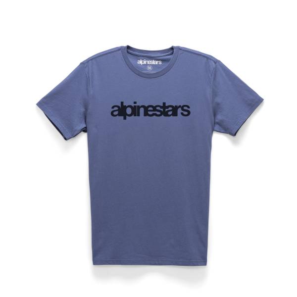 ALPINESTARS - HERITAGE WORD PREMIUM TEE BLUE 2X - Image 1