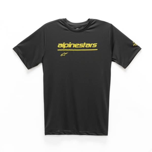 ALPINESTARS - TECH LINE UP PERFORMACE TEE BLACK 2X - Image 1