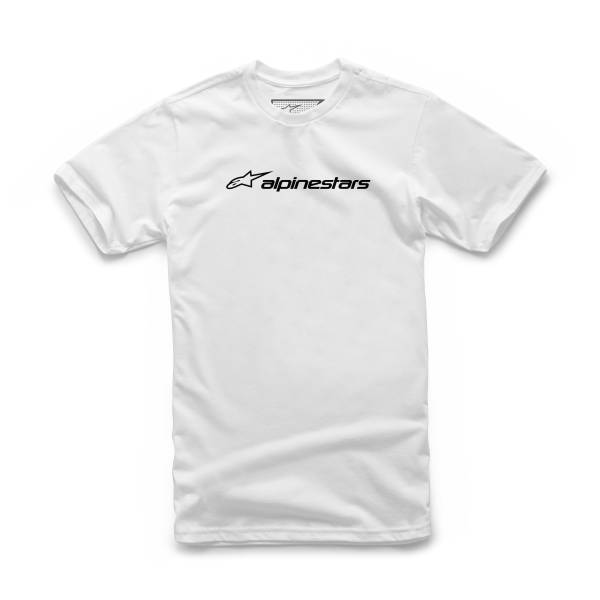 ALPINESTARS - LINEAR TEE WHITE/BLACK 2X - Image 1