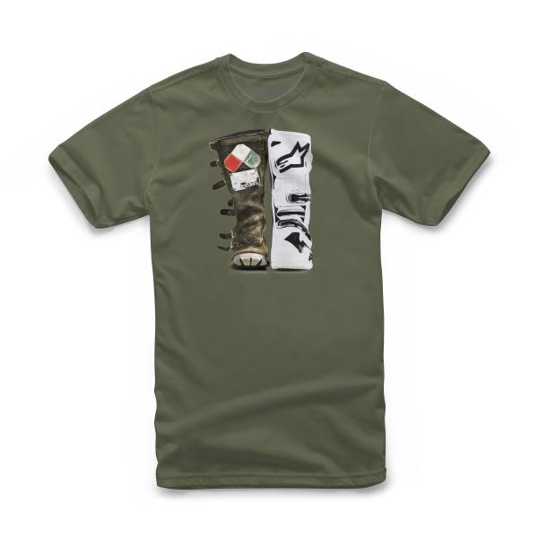 ALPINESTARS - ROOTS TEE MILITARY 2X - Image 1