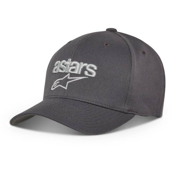 ALPINESTARS - HERITAGE BLAZE HAT CHARCOAL/GREY LG/XL - Image 1