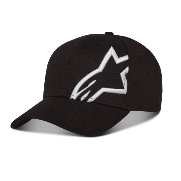 ALPINESTARS - CORP SNAP 2 HAT BLACK/WHITE O/S - Image 1