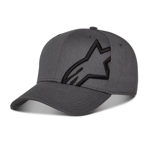 ALPINESTARS - CORP SNAP 2 HAT CHARCOAL/BLACK O/S - Image 1