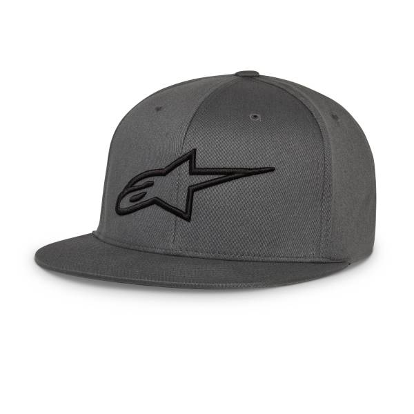 ALPINESTARS - AGELESS FLATBILL HAT CHARCOAL/BLACK LG/XL - Image 1