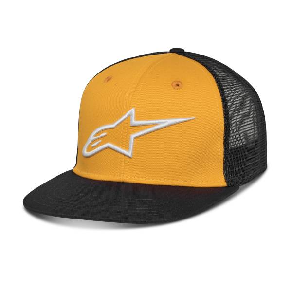 ALPINESTARS - CORP TRUCKER HAT GOLD/BLACK O/S - Image 1