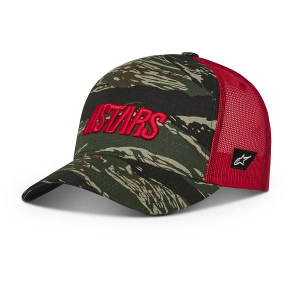 ALPINESTARS - TROPIC HAT MILITARY/RED O/S - Image 1