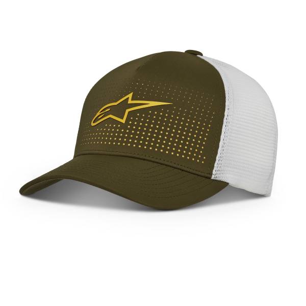 ALPINESTARS - PERF HAT MILITARY/WHITE LG/XL - Image 1