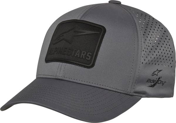 ALPINESTARS - DECORE LAZER TECH HAT CHARCOAL LG/XL - Image 1