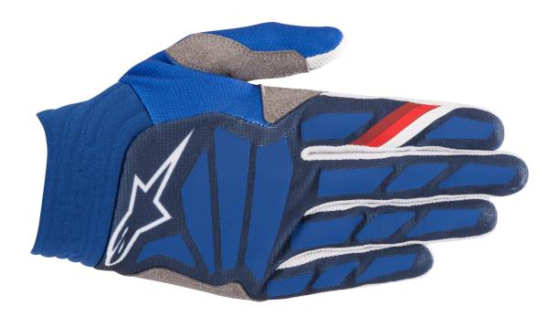 ALPINESTARS - AVIATOR GLOVES BLUE/WHITE 2X - Image 1