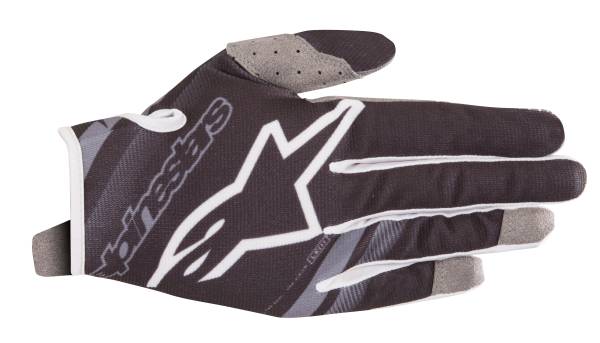 ALPINESTARS - YOUTH RADAR GLOVES BLACK/GREY YXS - Image 1