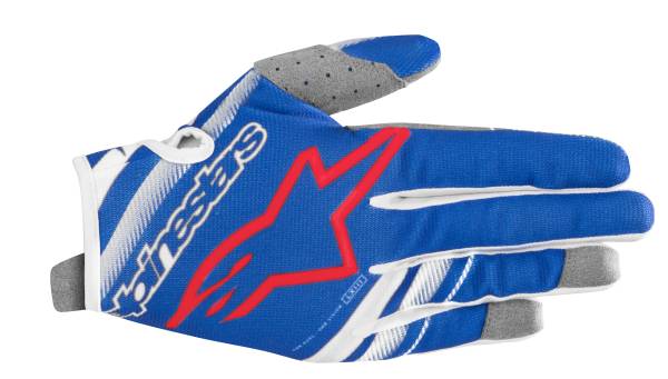 ALPINESTARS - YOUTH RADAR GLOVES BLUE/WHITE YXS - Image 1