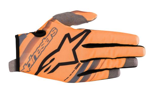 ALPINESTARS - YOUTH RADAR GLOVES ORANGE/BLACK YXS - Image 1