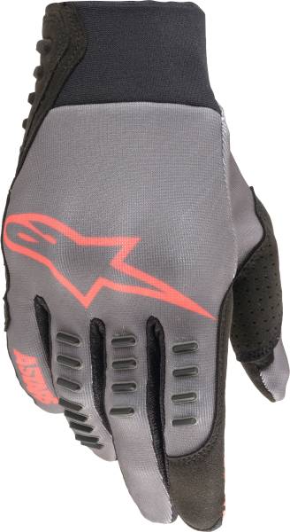 ALPINESTARS - SMX-E GLOVES GREY/RED 2X - Image 1