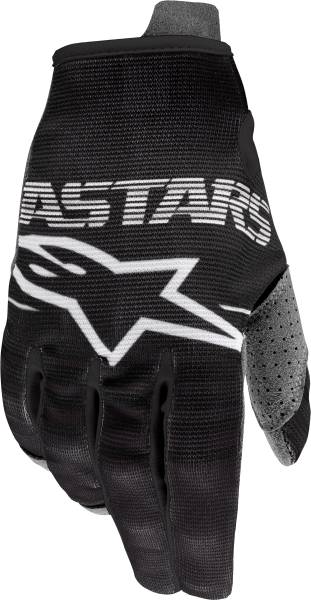 ALPINESTARS - YOUTH RADAR GLOVES BLACK/WHITE MD - Image 1