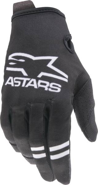 ALPINESTARS - YOUTH RADAR GLOVES BLACK/WHITE 2XS - Image 1