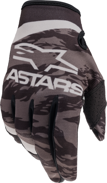 ALPINESTARS - YOUTH RADAR GLOVES BLACK/GREY YXS - Image 1