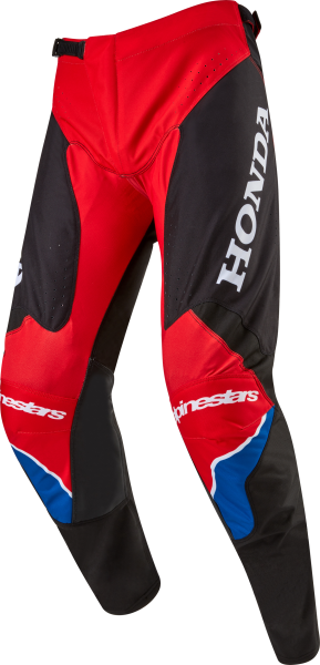 ALPINESTARS - HONDA RACER ICONIC PANTS BRIGHT RED/BLACK/WHITE 28 - Image 1