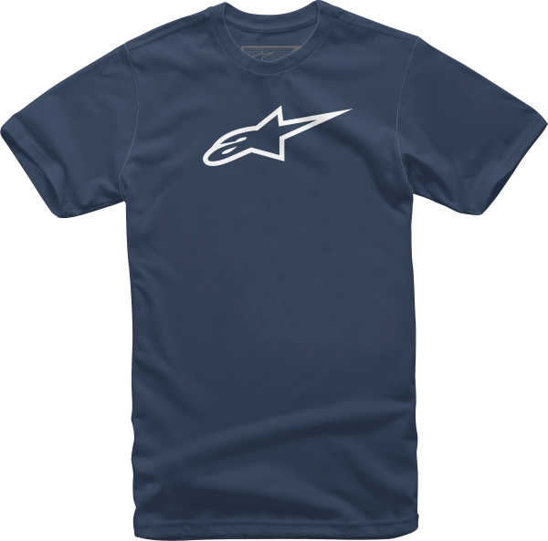 ALPINESTARS - AGELESS CLASSIC TEE NAVY/WHITE 2X - Image 1