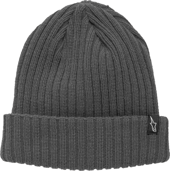 ALPINESTARS - RECEIVING BEANIE CHARCOAL HEATHER - Image 1