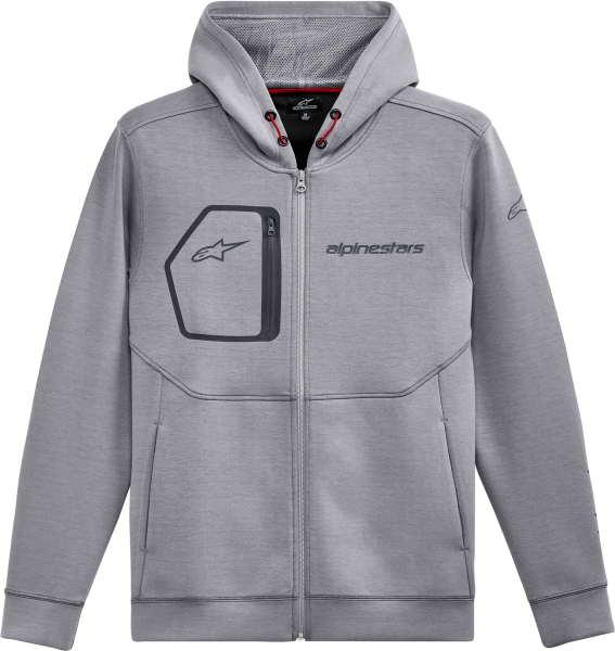 ALPINESTARS - CONVEX TECH FLEECE GREY HEATHER 2X - Image 1