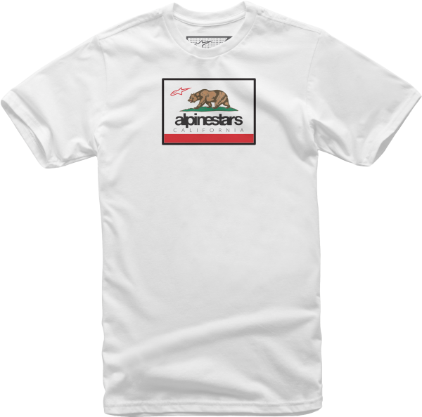 ALPINESTARS - CALI 2.0 TEE WHITE 2X - Image 1