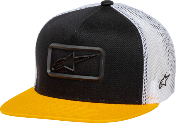 ALPINESTARS - RACER TRUCKER BLACK/YELLOW - Image 1