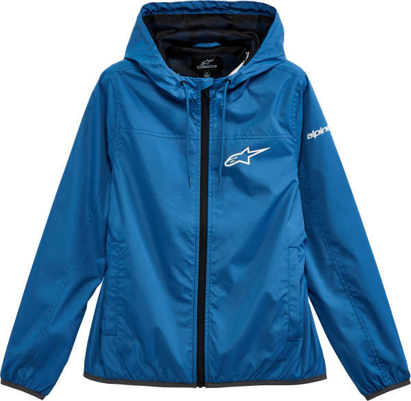 ALPINESTARS - WOMENS TREQ WINDBREAKER BLUE XS - Image 1