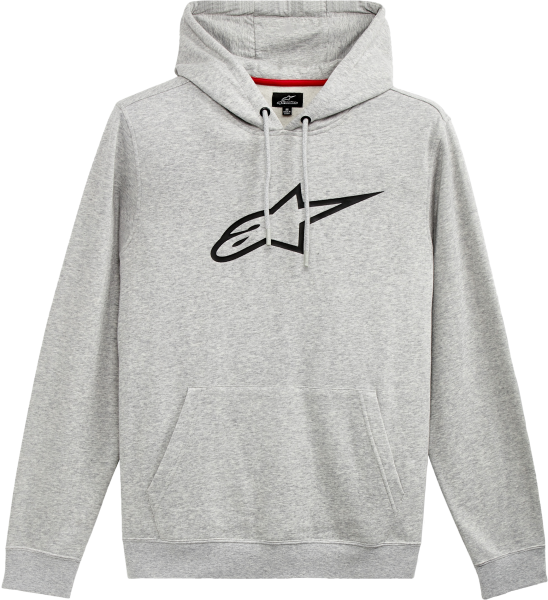 ALPINESTARS - AGELESS V2 HOODIE GREY HEATHER/BLACK 2X - Image 1