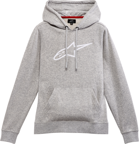 ALPINESTARS - WOMENS AGELESS V2 HOODIE GREY HEATHER 2X - Image 1