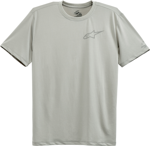 ALPINESTARS - PURSUE PERFORMANCE SS TEE SILVER 2X - Image 1