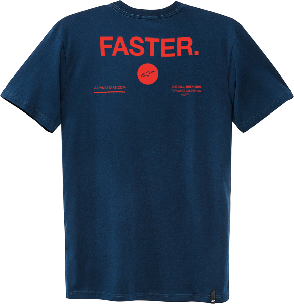 ALPINESTARS - FASTER TEE NAVY 2X - Image 1