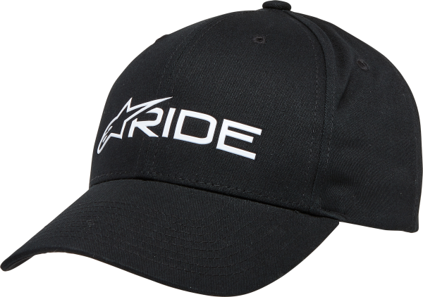 ALPINESTARS - RIDE 3.0 HAT BLACK/WHITE - Image 1